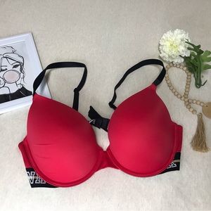 PINK Wear Everywhere Lace Push-Up Bra